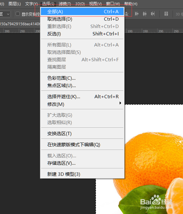 PS中选区的调整