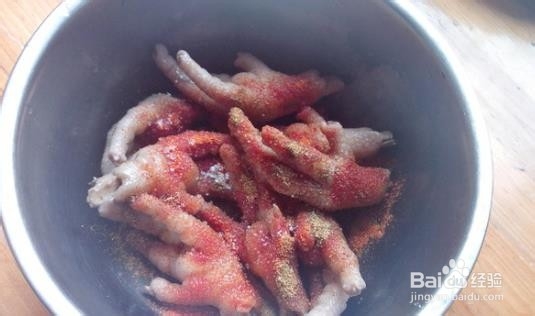如何做美味的烤鸡爪