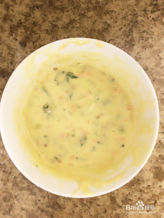 杂蔬鸡蛋小饼怎么做