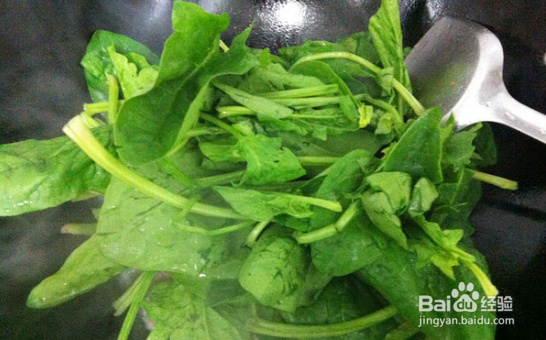 上汤菠菜的做法