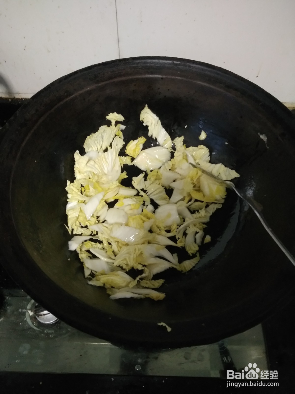 葫芦卜炒白菜芯