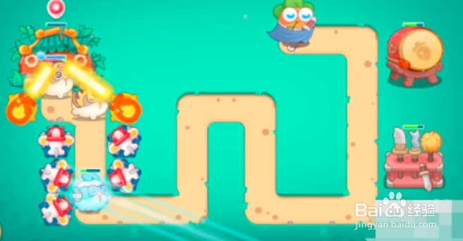 保卫萝卜4喜乐月饼节第5关攻略