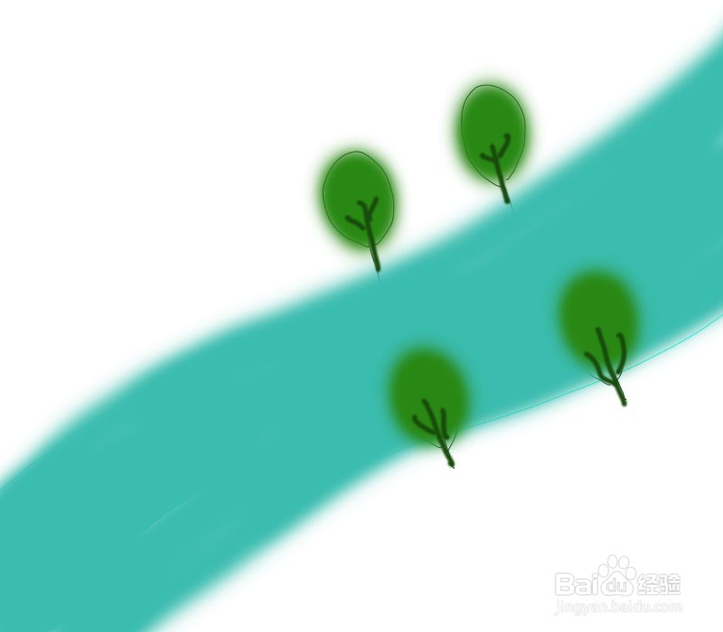 呼兰河传手抄报简笔画