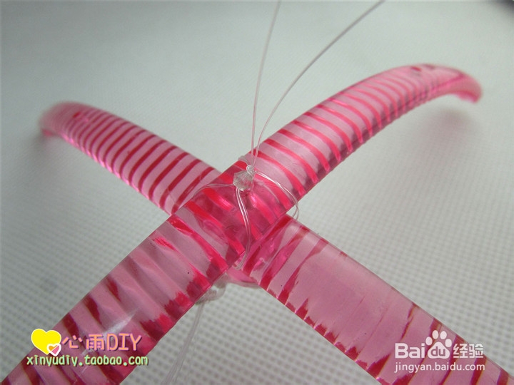 DIY千纸鹤风铃之5—双杆风铃管风铃