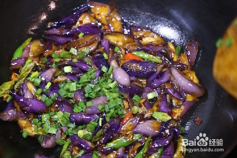 简单易学的酱爆茄子