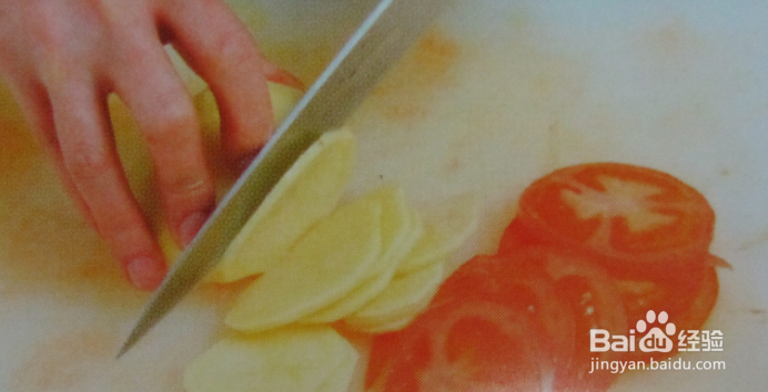 奶酪土豆烤番茄