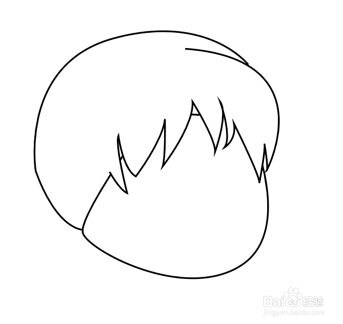 超可爱女生头像简笔画