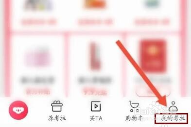 考拉海购软件怎么进行充值