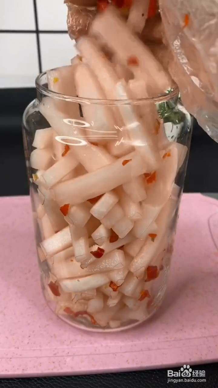 爽脆好吃的泡萝卜在家如何制作