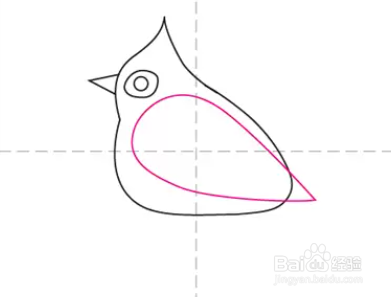 如何画树枝上栖息的鸟