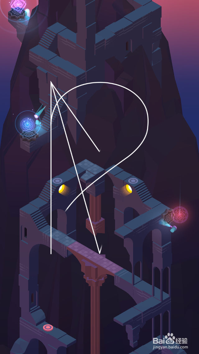 纪念碑谷2攻略——第十四章 瞭望台(下)