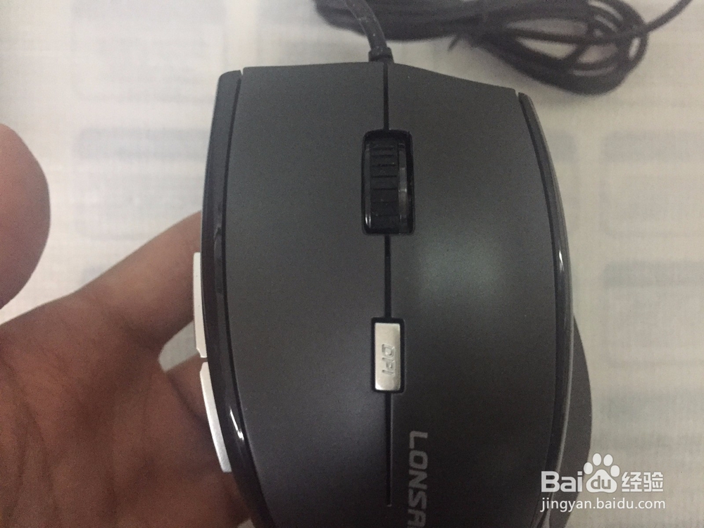朗森飞雕LM-G100游戏鼠标开箱晒物