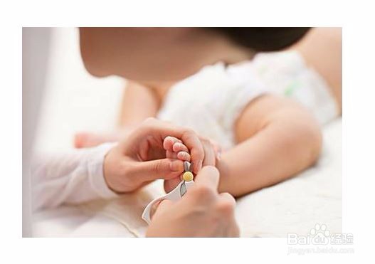 如何给婴儿剪指甲