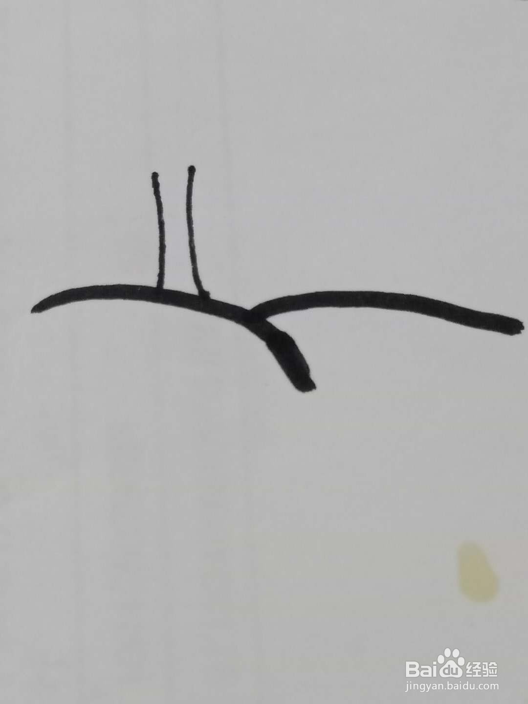 怎样画山坡上的树