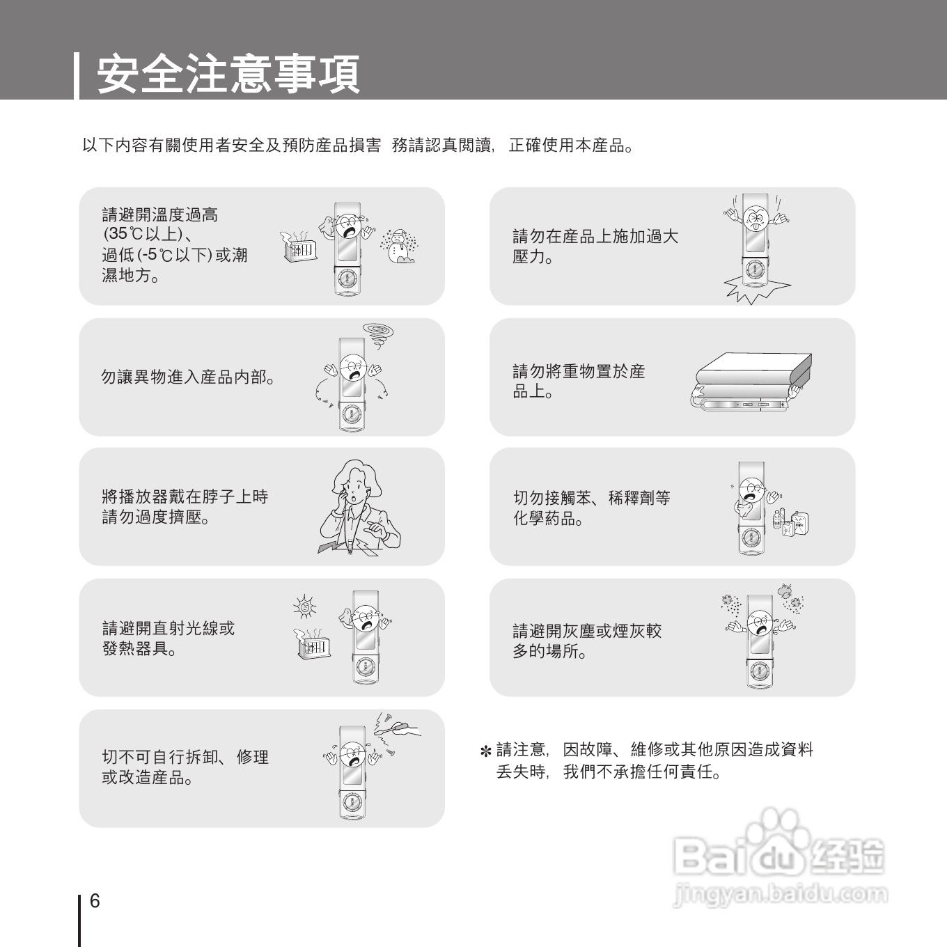 三星YP-U1ZW音频播放器使用说明书:[1]