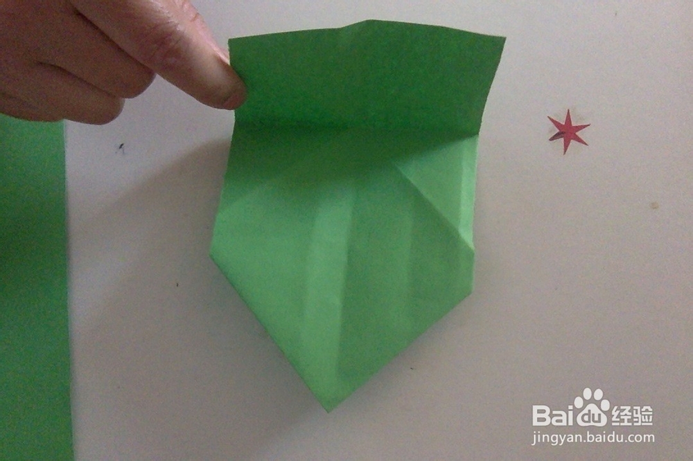 小青蛙折纸教程