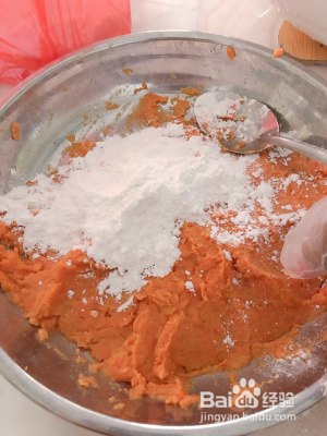 红薯枣泥米糕的烹饪方法