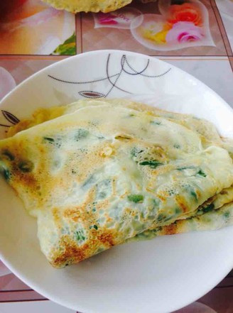 葱香煎饼的做法