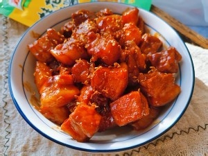 好吃香喷喷的桂花红烧肉的做法