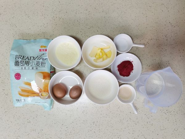 网红蝴蝶结面包