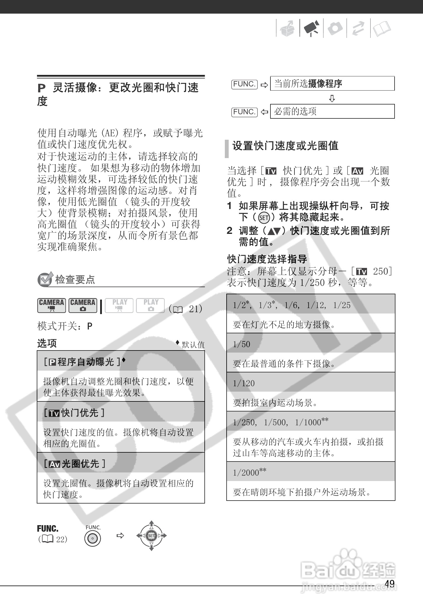 佳能HR10数码摄像机使用说明书:[5]