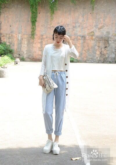 长款开衫搭配技巧