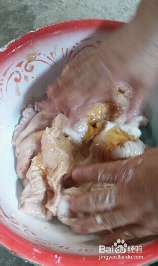 自家长辈的私房菜爆炒猪肚