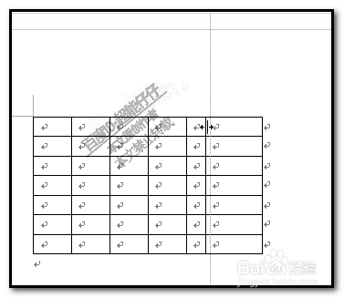 如何调整word表格的高度和宽度?