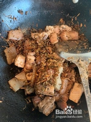 怎么做楼塔干菜肉