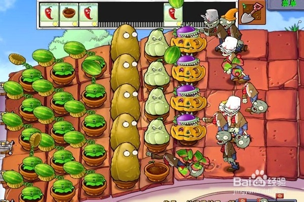 解锁植物大战僵尸迷你游戏。(你看他们像柱子)
