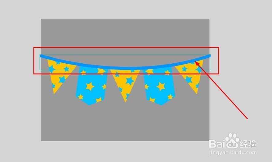 Flash如何制作彩旗展开动画