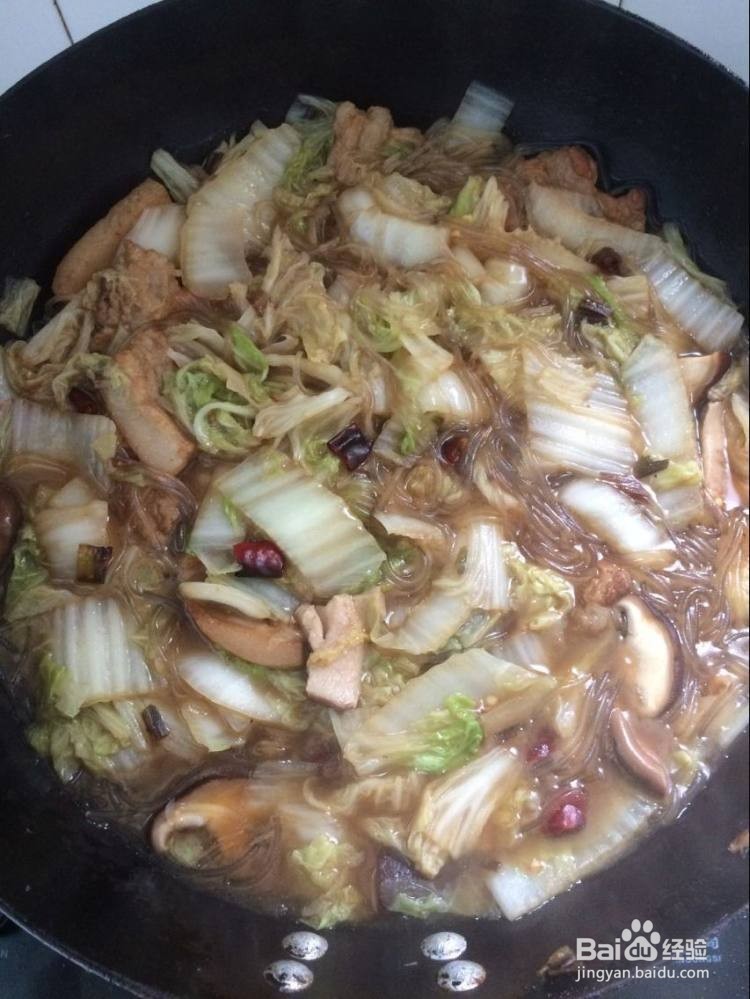 白菜猪肉炖粉条