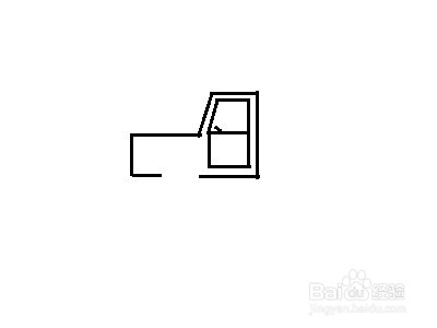 解放牌汽车简笔画