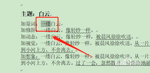 WPS文档怎样去掉部分波浪线