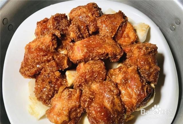 家庭蒸芋头排骨