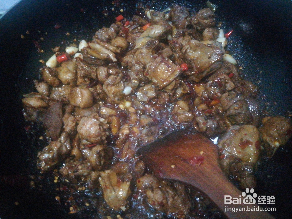 姐姐为我做的川味魔芋烧鸭