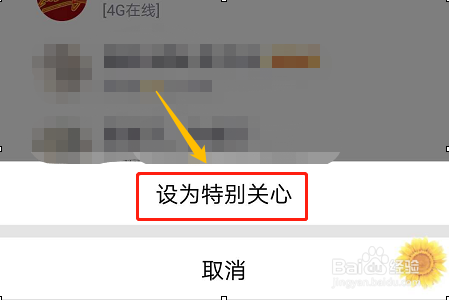 手机QQ如何添加和查看特别关心的人？