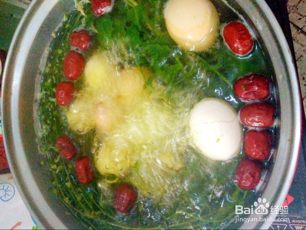 怎样做荠菜煮鸡蛋