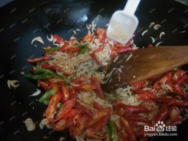 教你做双椒虾皮