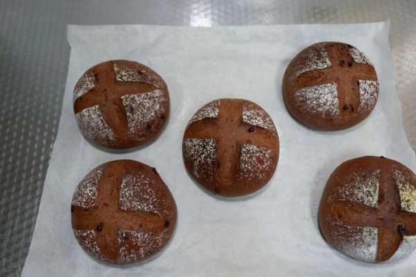 香蕉巧克力面包