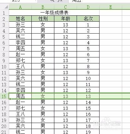 excel怎样拆分窗口
