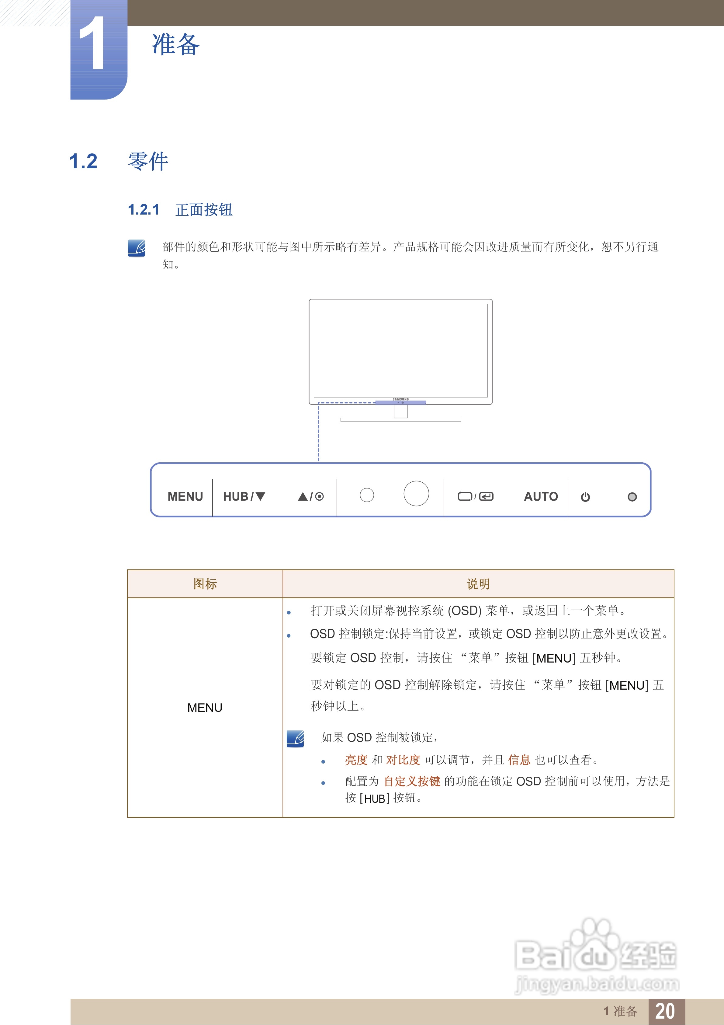 三星C27A650U液晶显示器使用说明书:[2]