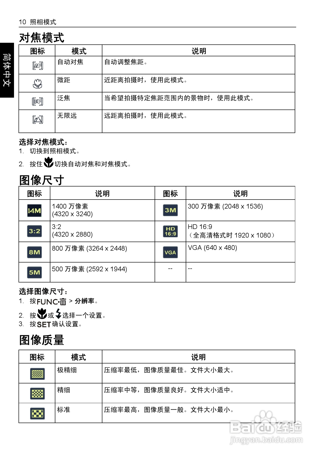 明基DC 1430数码相机使用说明书:[2]