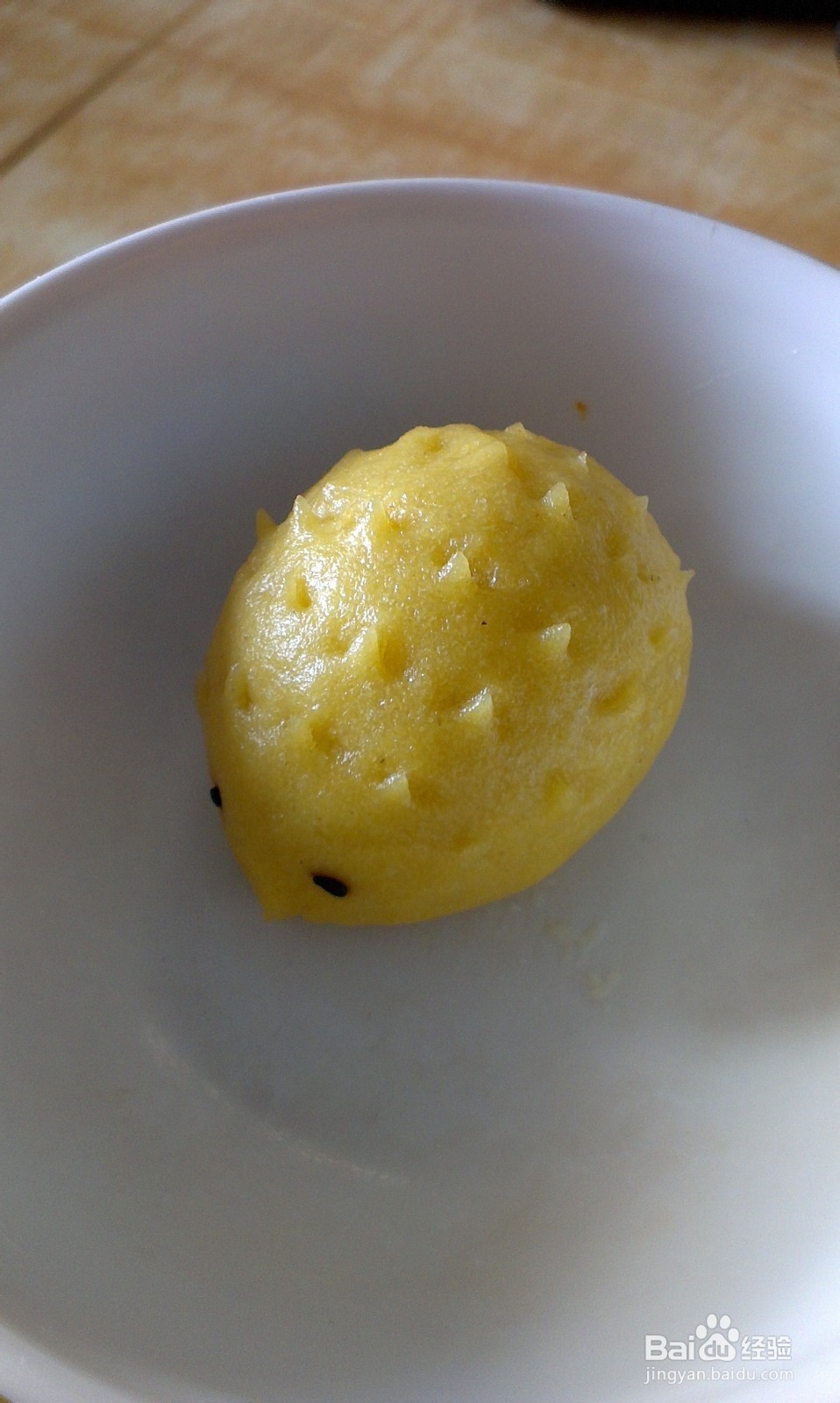 玉米面刺猬馒头的做法