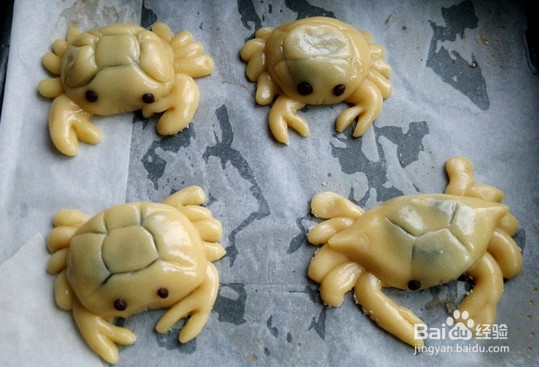 大蟹月饼的做法