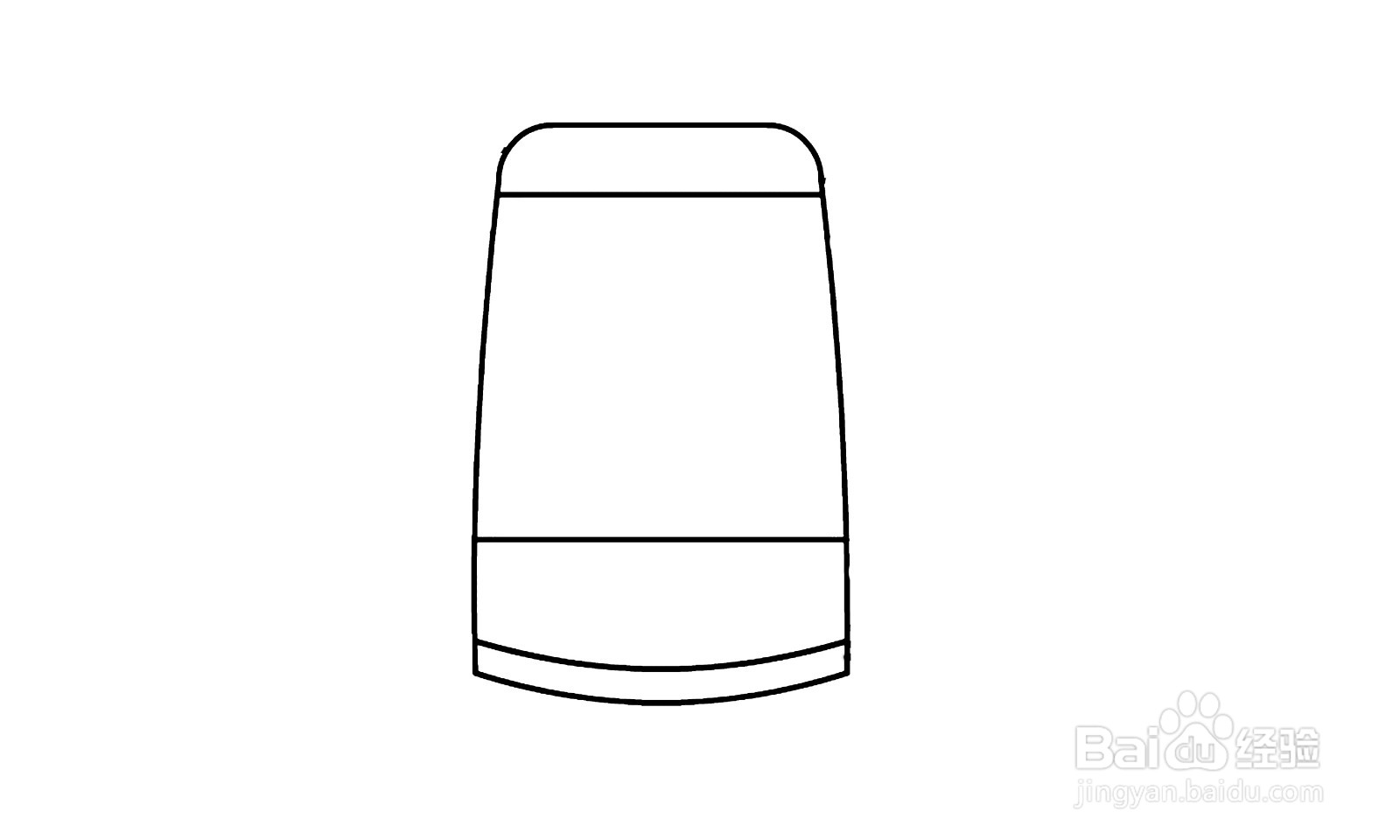 如何画出一个黄色的电热水壶