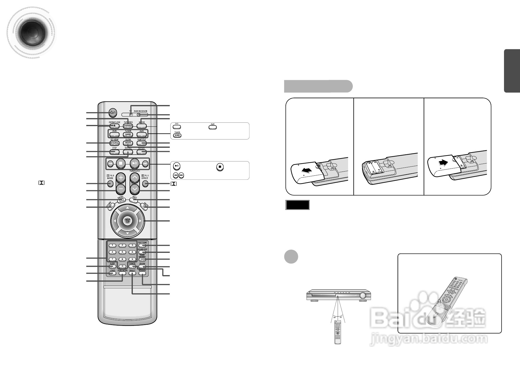 三星HT-DS700家庭影院使用说明书:[1]