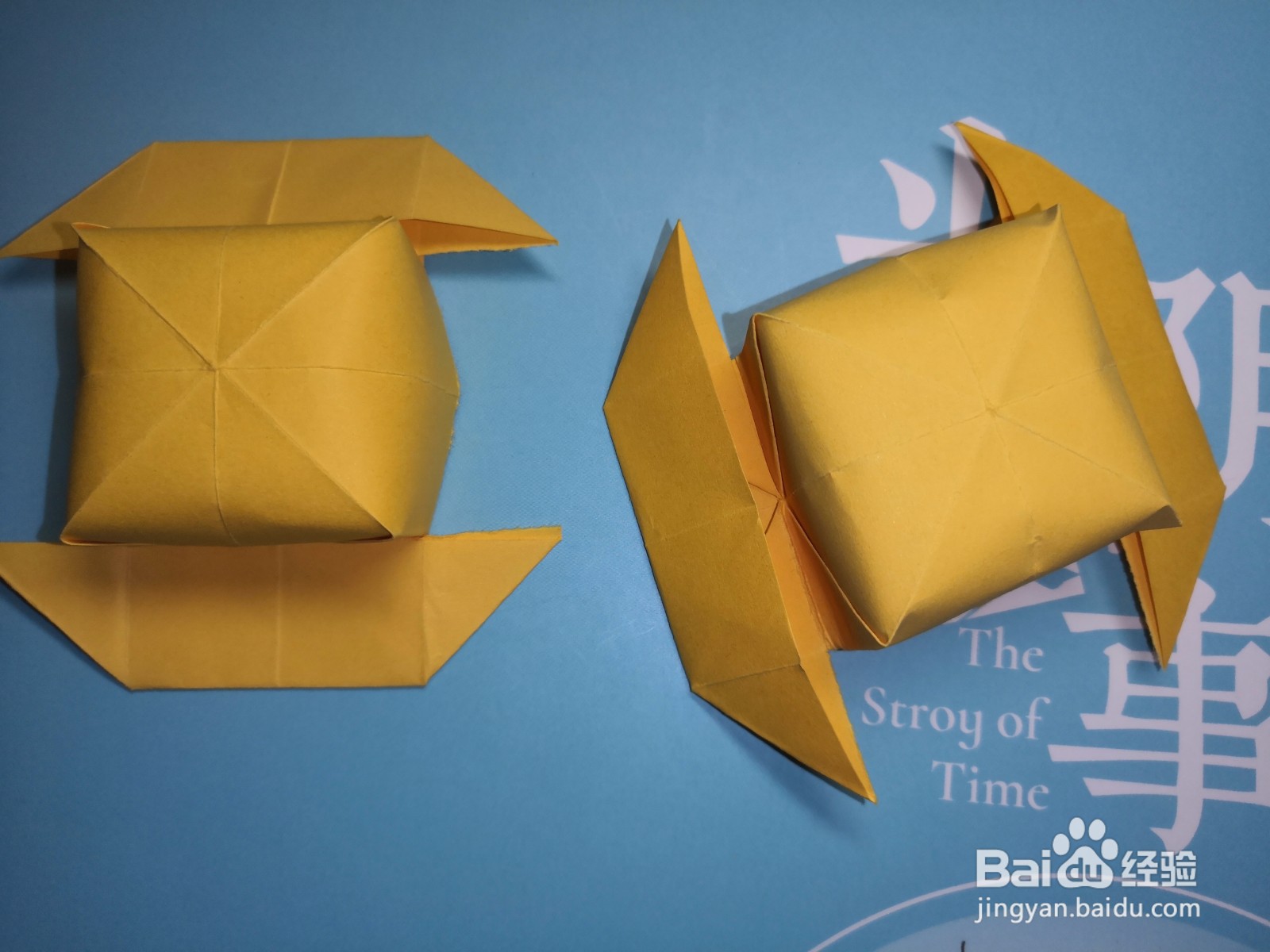 折纸:夏天快要来了,折一个遮阳帽