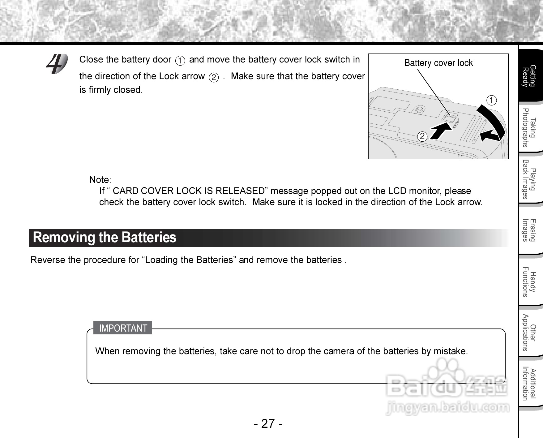 东芝PDR-3300数码相机使用说明书:[3]