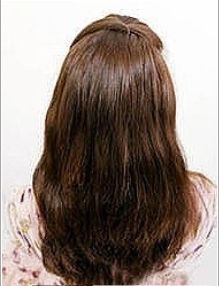 优雅韩式编发盘发图解